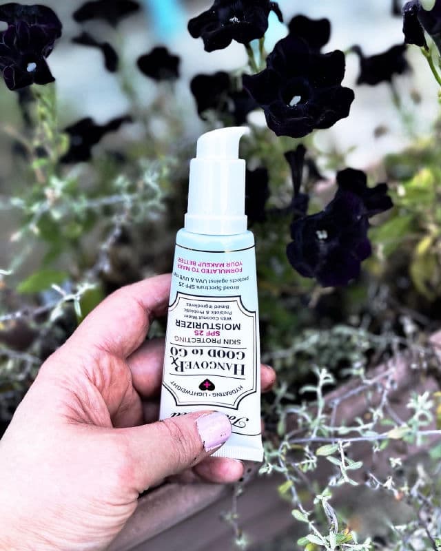 Too Faced Hangover Good to Go Moisturizer review photo by therealchelsea