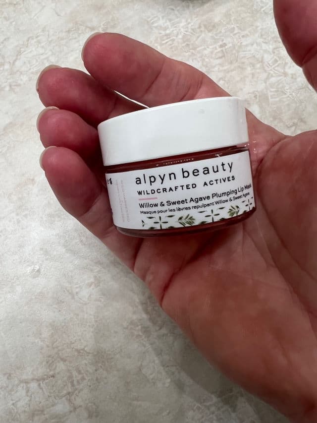 Alpyn Beauty Willow & Sweet Agave Plumping Lip Mask review photo by NessisPicky
