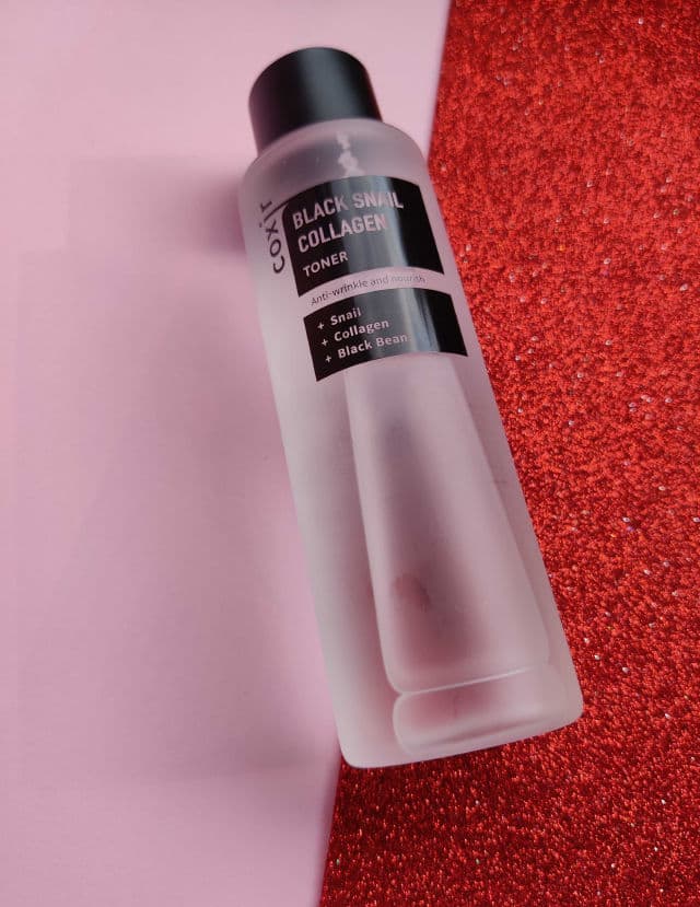 Coxir Black Snail Collagen Toner review photo by Semini