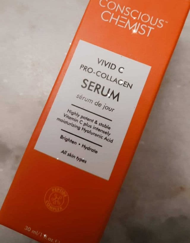 Conscious Chemist Vivid C Pro-Collagen Serum review photo by theblushedrose