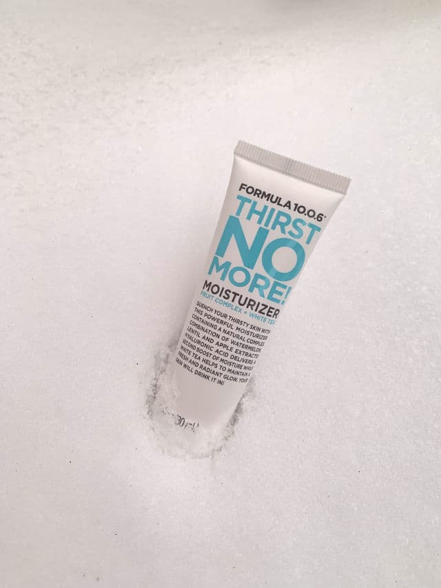 Formula 10.0.6 Thirst No More Moisturizer review photo by Yuccako