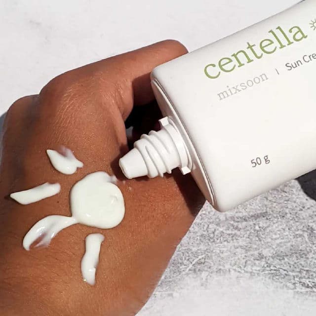 MIXSOON Centella Asiatica Sun Cream SPF 50+ PA++++  review photo by Nisfakar