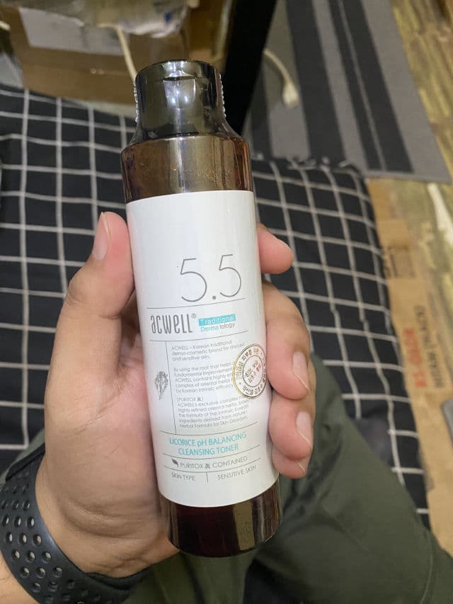 ACWELL Licorice pH Balancing Cleansing Toner review photo by suga716