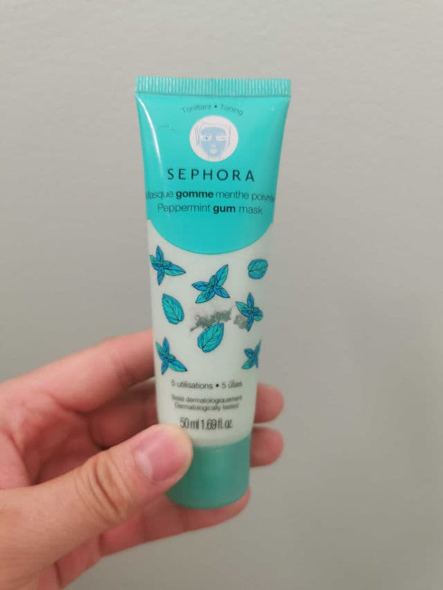 Sephora Collection Instant Masks Peppermint Gum review photo by skinyyz