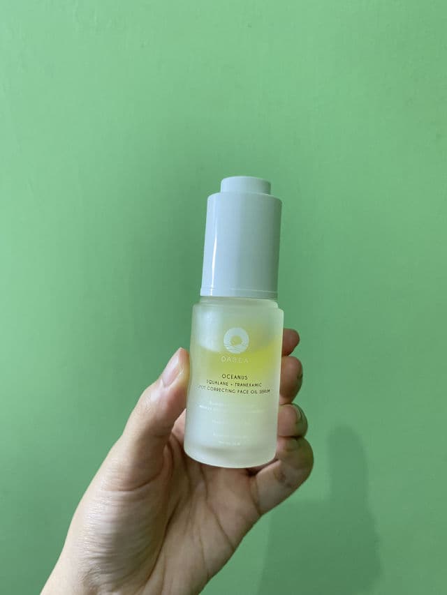 OASEA Oceanus Squalane + Tranexamic Spot Correcting Face Oil Serum review photo by tasyamnc