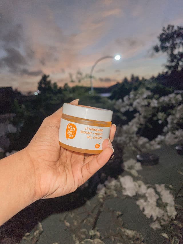 Qyo Qyo Tangerine Bright + Moist Gel Cream review photo by Scarrr