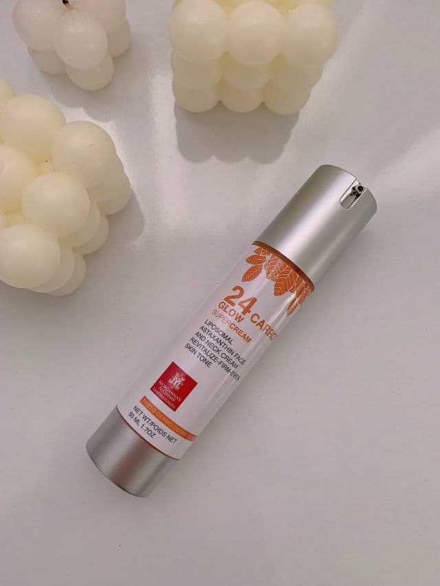 Morganna's Alchemy 24 Carrot Glow Encapsulated Astaxanthin + Bakuchiol Moisturizer review photo by kawlakmn