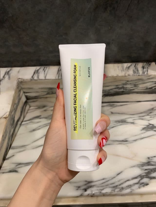 Klavuu Revitalizing Facial Cleansing Foam review photo by kawlakmn
