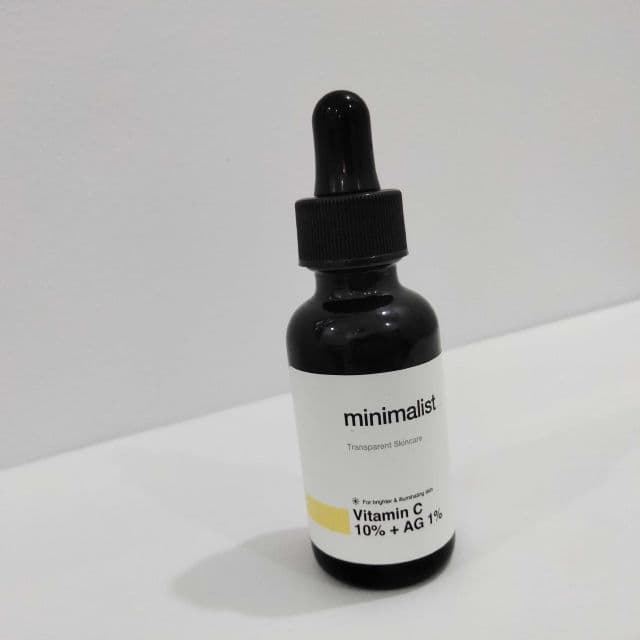 Minimalist Vitamin C (Ethyl Ascorbic Acid) 10% + Acetyl Glucosamine 1% review photo by Manalsobsessions
