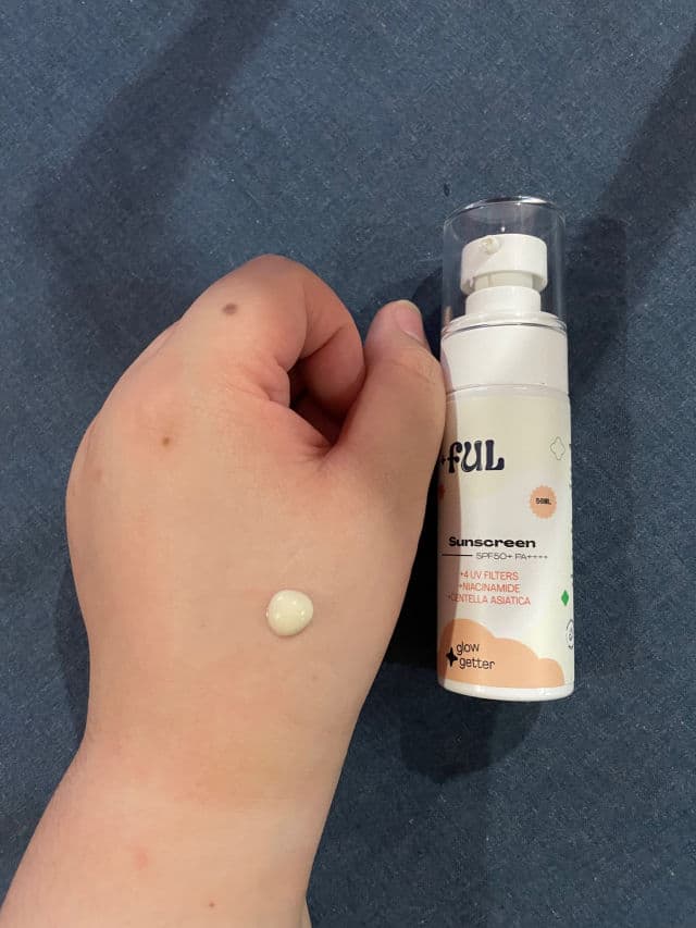 +ful Sunscreen SPF50+ PA++++ review photo by Monicaaaaa