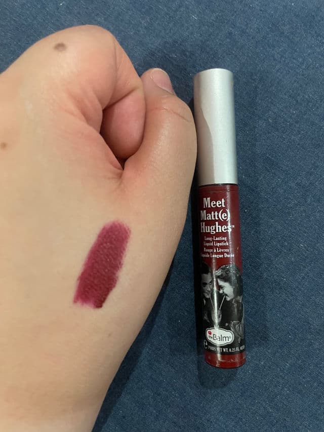The Balm Cosmetics Meet Matt(e) Hughes Long Lasting Liquid Lipstick review photo by Monicaaaaa