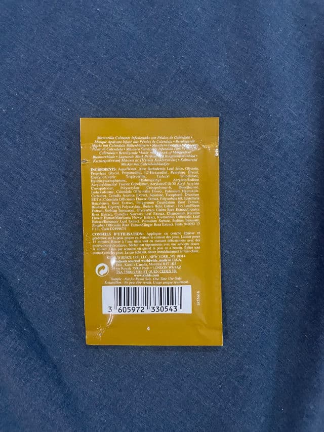 Kiehl's Calendula Petal-Infused Calming Mask review photo by Monicaaaaa