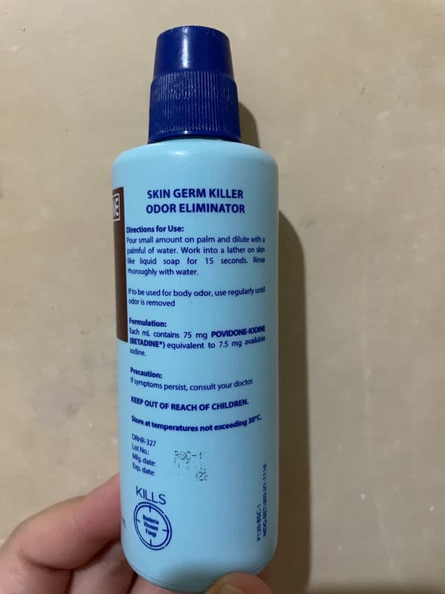 Betadine Skin Cleanser review photo by Monicaaaaa