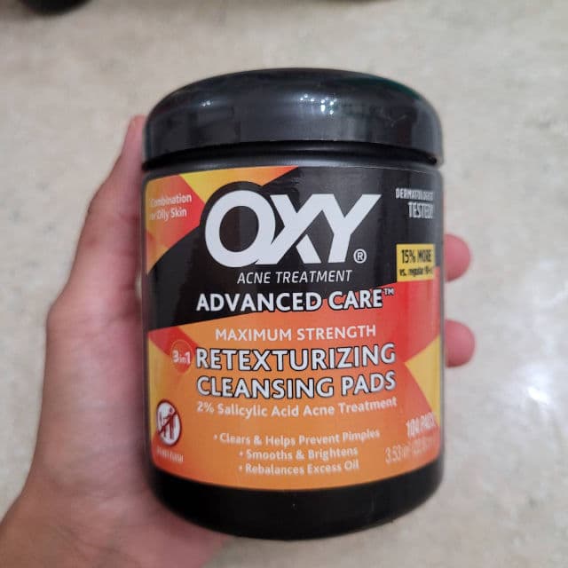 OXY Maximum Action Rapid Treatment 3-In-1 Treatment Pads review photo by tjguida