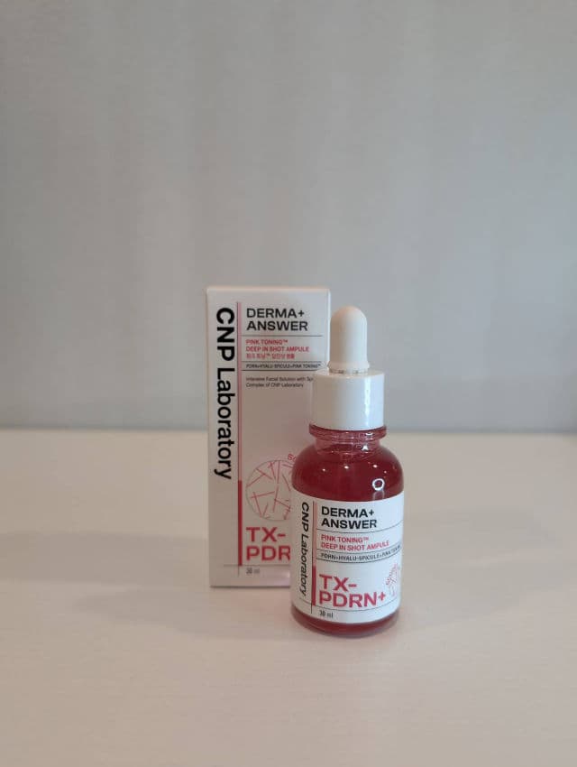 CNP Laboratory Derma+ Answer Pink Toning Deep-In Shot Ampule review photo by lioni'ka