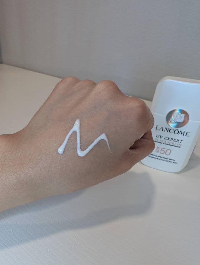 Lancome Bienfait Sunscreen UV SPF 50+ review photo by lioni'ka