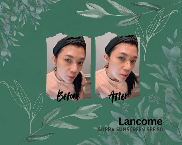 Lancome Bienfait Sunscreen UV SPF 50+ review photo by lioni'ka