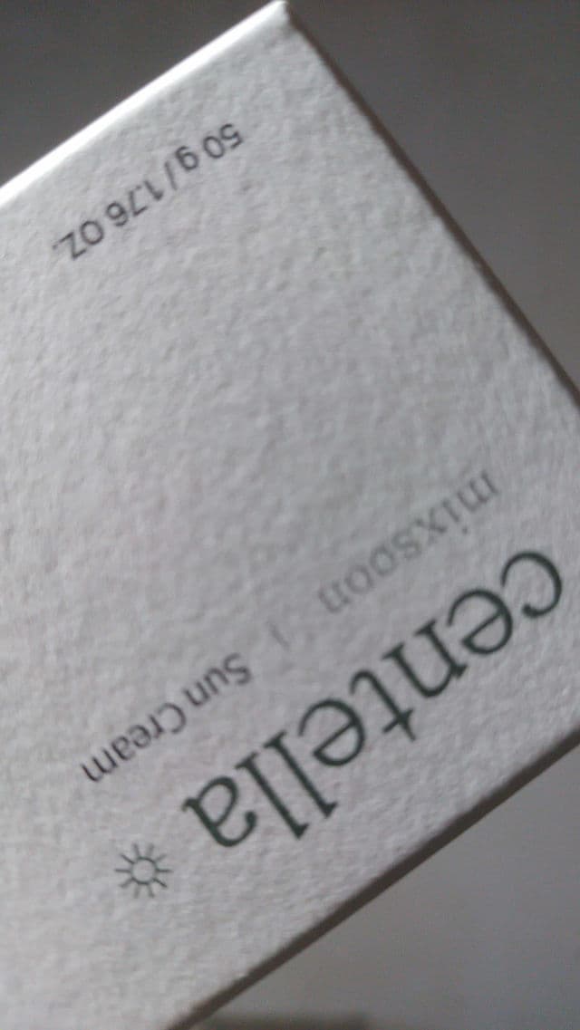 MIXSOON Centella Asiatica Sun Cream SPF 50+ PA++++  review photo by asiyah1011