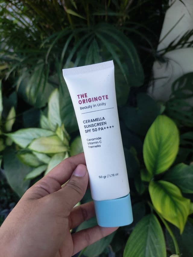 The Originote Ceramella Sunscreen SPF50 PA++++ review photo by gudetama