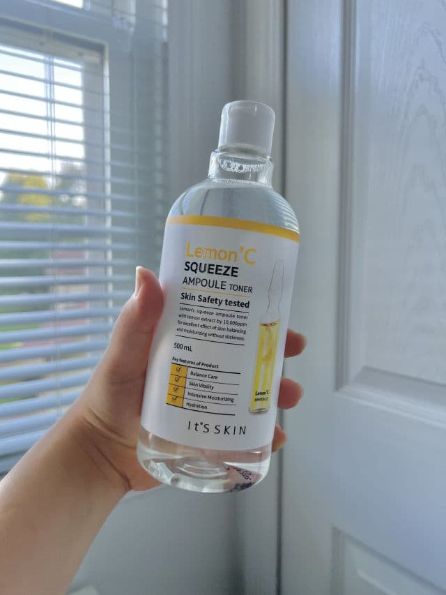 IT'S SKIN Lemon'C Squeeze Ampoule Toner review photo by glowyysunny