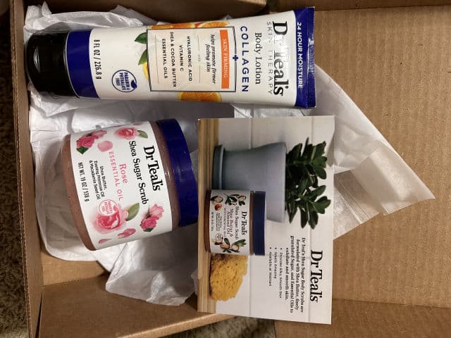 Dr Teal's Shea Sugar Body Scrub with Rose Essential Oil  review photo by blazeofbronze