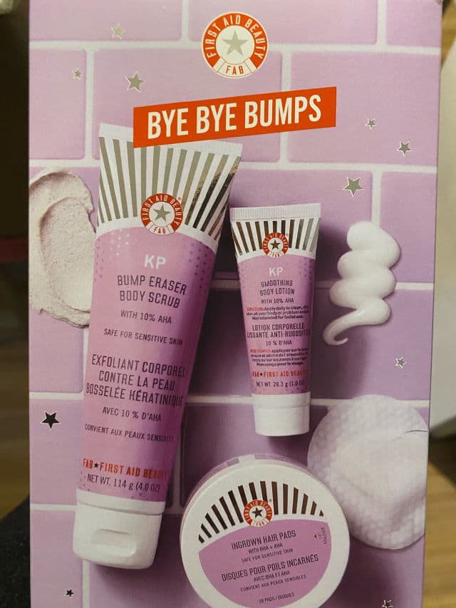 First Aid Beauty Bye Bye Bumps Kit review photo by Nahla