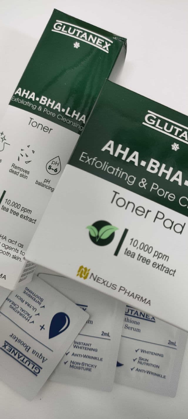 Glutanex AHA BHA LHA Toner Pad review photo by lucyyg10