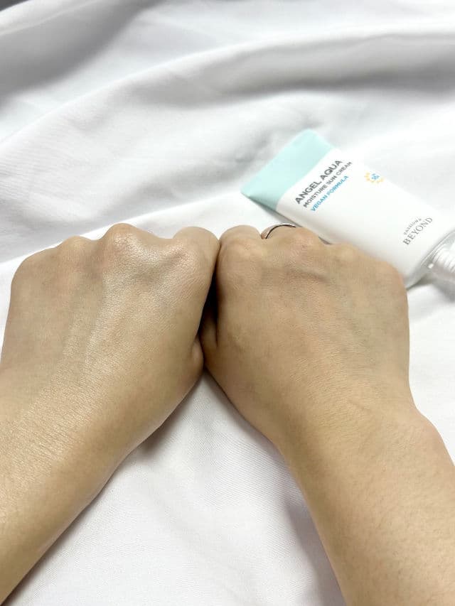Beyond Angel Aqua Moisture Sun Cream SPF50+ PA+++ review photo by lucyyg10