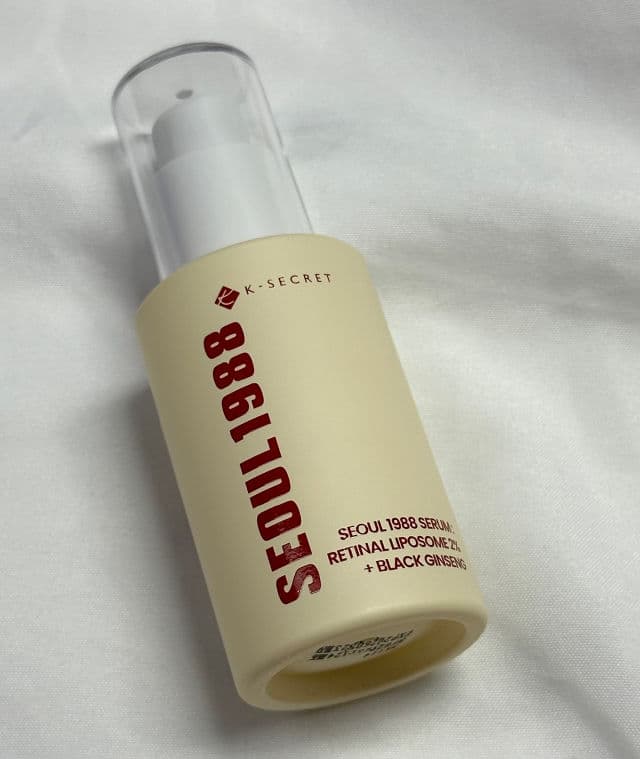 K-Secret Seoul 1988 Serum: Retinal Liposome 2% + Black Ginseng review photo by lucyyg10