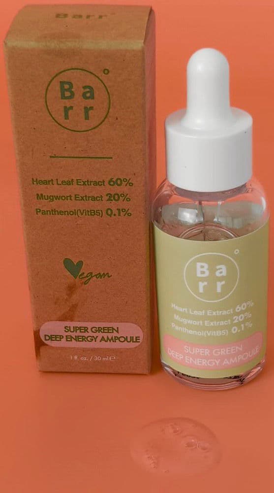 Barr Cosmetics Super Green Deep Energy Ampoule review photo by lucyyg10