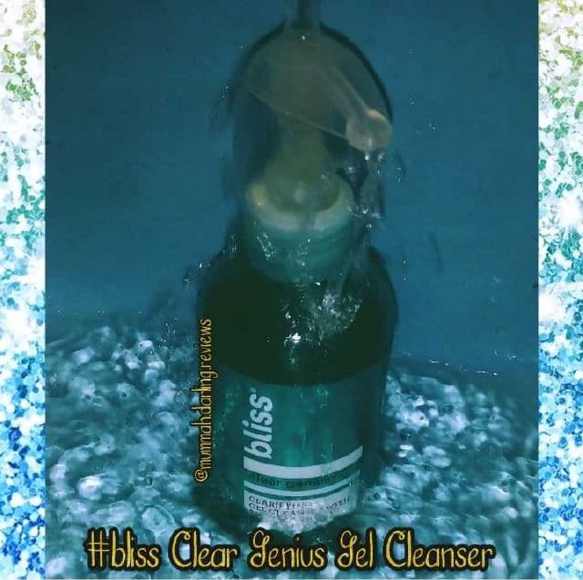 Bliss Clear Genius Clarifying Gel Cleanser review photo by MummahDarlingReviews