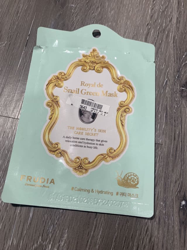 Frudia Royal de Snail Green Mask  review photo by BoxyLady