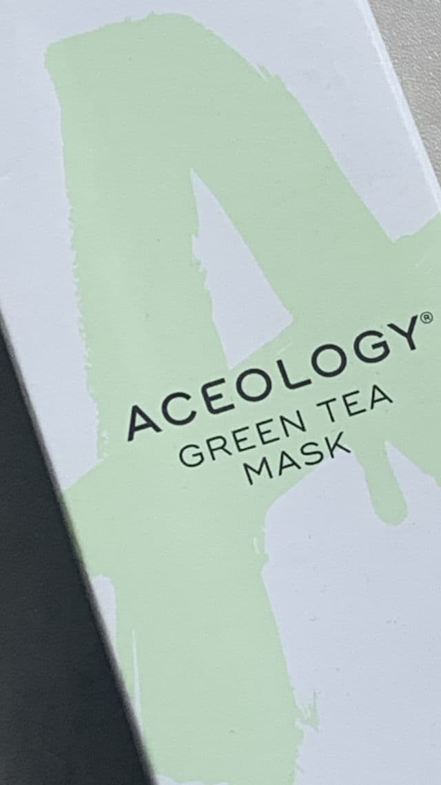 Aceology Green Tea Mask review photo by BoxyLady
