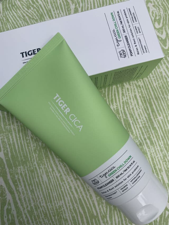 IT'S SKIN Tiger Cica Green Chill Down Foam Cleanser review photo by BoxyLady