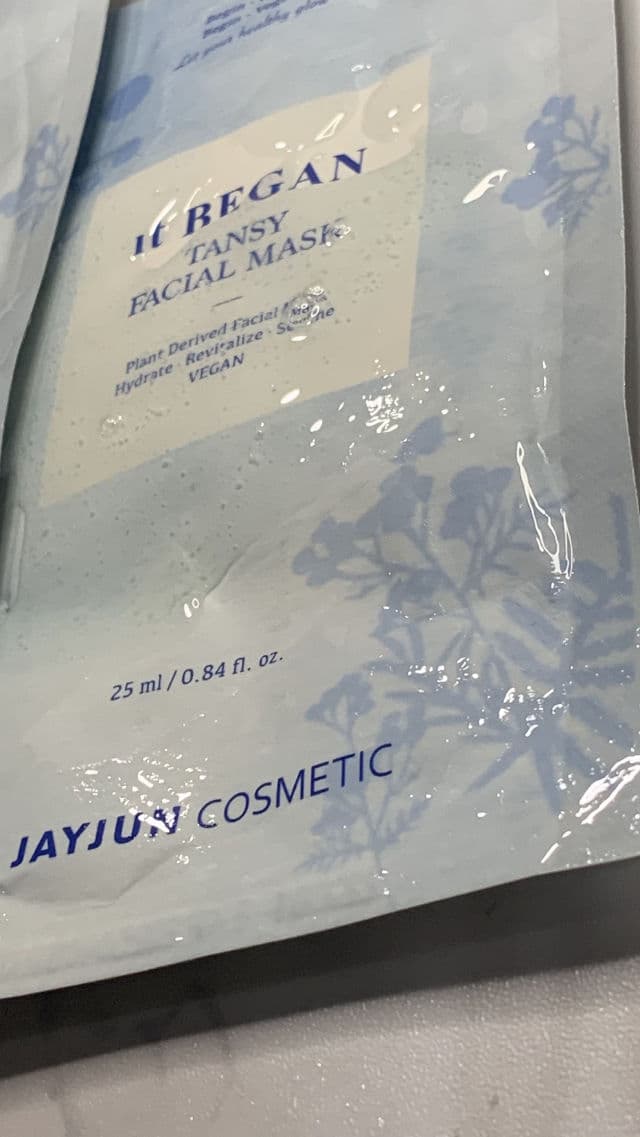 Jayjun It Began Tansy Facial Mask review photo by BoxyLady