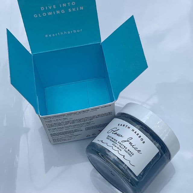 Earth Harbor Naturals Glow Juice Refining Enzyme Mask review photo by BoxyLady