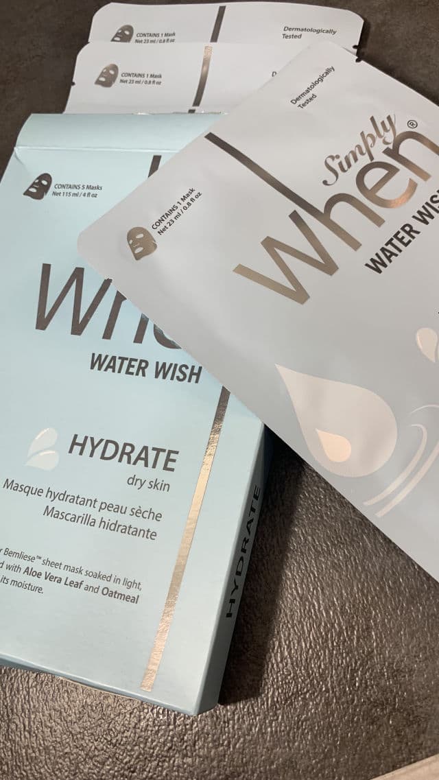 When Water Wish Hydrate Ultra-Soft Cotton Linter Bemliese Sheet Mask review photo by BoxyLady
