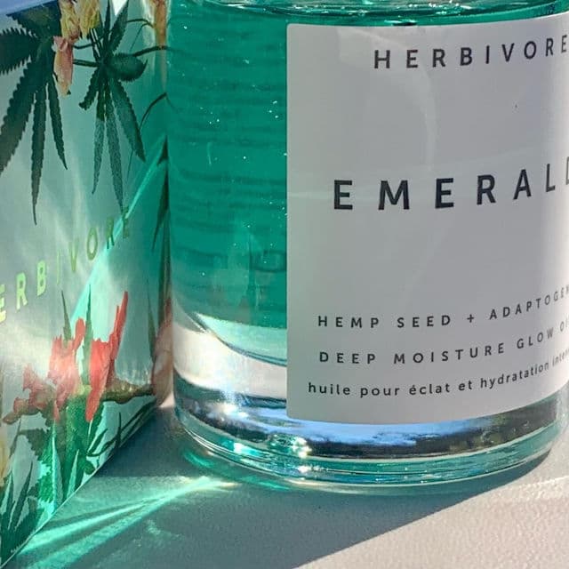 Herbivore Botanicals Emerald CBD + Adaptogens Deep Moisture Glow Oil review photo by BoxyLady