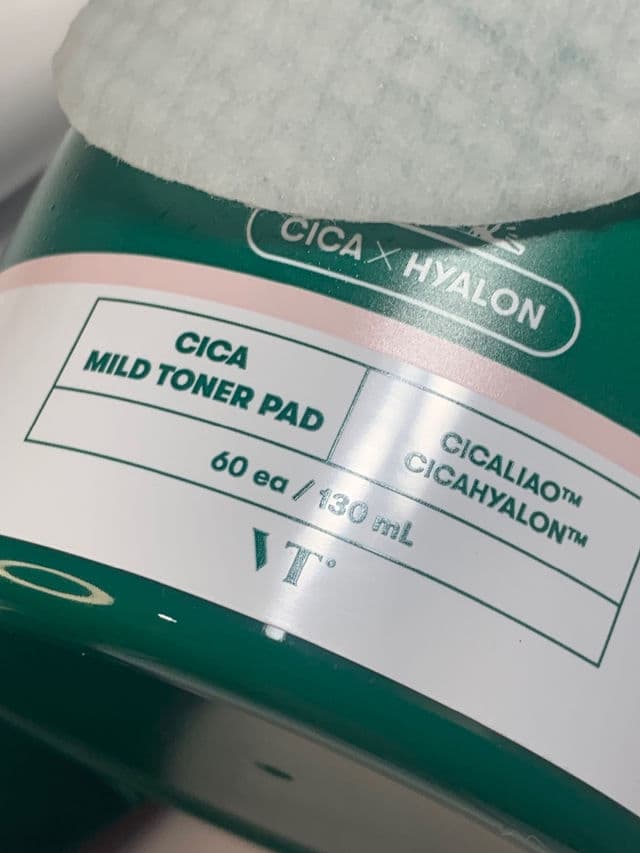 VT COSMETICS Cica Mild Toner Pad review photo by BoxyLady