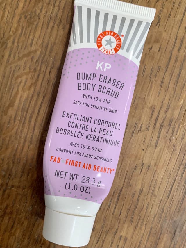 First Aid Beauty KP Bump Eraser Body Scrub review photo by BoxyLady