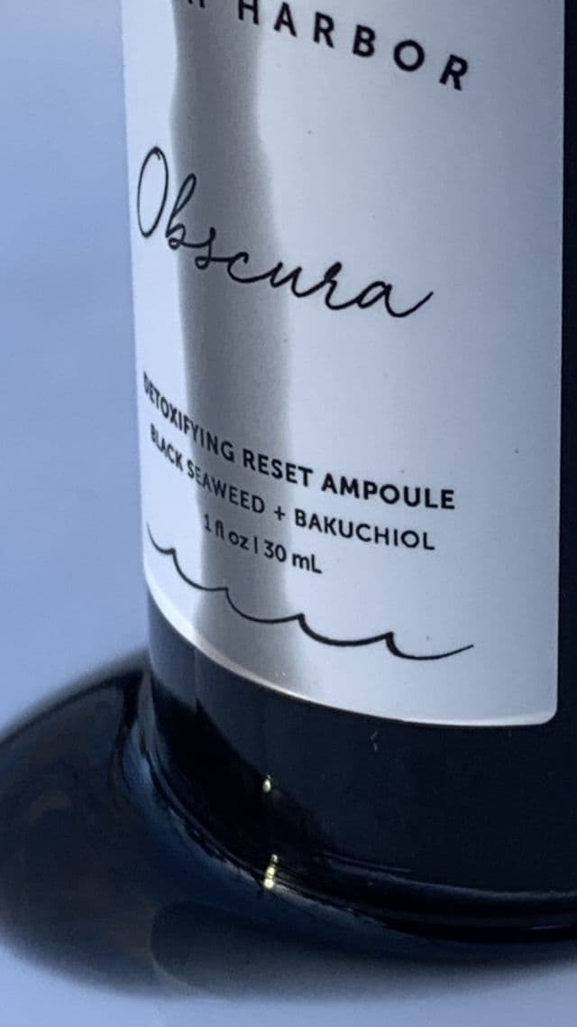 Earth Harbor Naturals Obscura Detoxifying Reset Ampoule review photo by BoxyLady