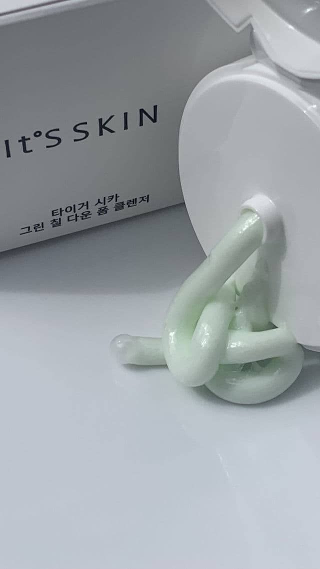 IT'S SKIN Tiger Cica Green Chill Down Foam Cleanser review photo by BoxyLady