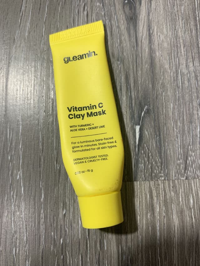 Gleamin Vitamin C Clay Mask review photo by BoxyLady
