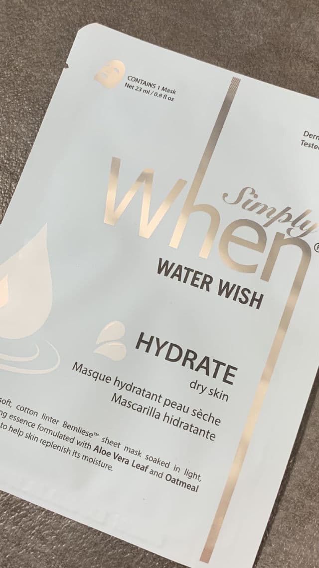 When Water Wish Hydrate Ultra-Soft Cotton Linter Bemliese Sheet Mask review photo by BoxyLady