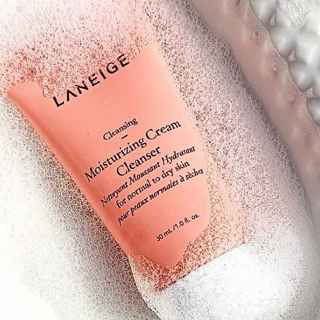 Laneige Moist Cream Cleanser review photo by Justcrazzzy