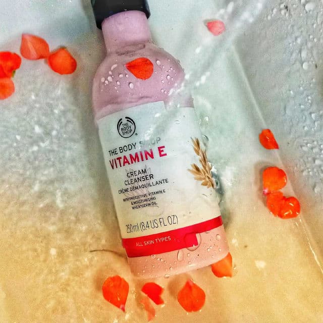 The Body Shop Vitamin E Cream Cleanser review photo by peachybaby