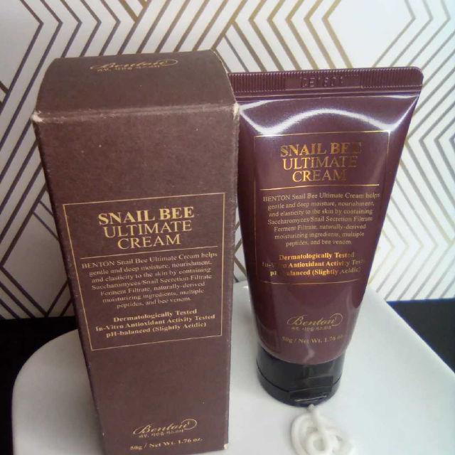 Snail Bee Ultimate Cream product review