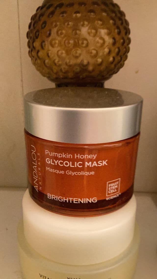 Andalou Naturals Brightening Pumpkin Honey Glycolic Mask review photo by Mana0270Influencer