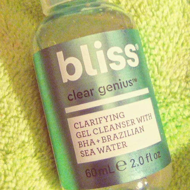 Bliss Clear Genius Clarifying Gel Cleanser review photo by Mana0270Infuencer