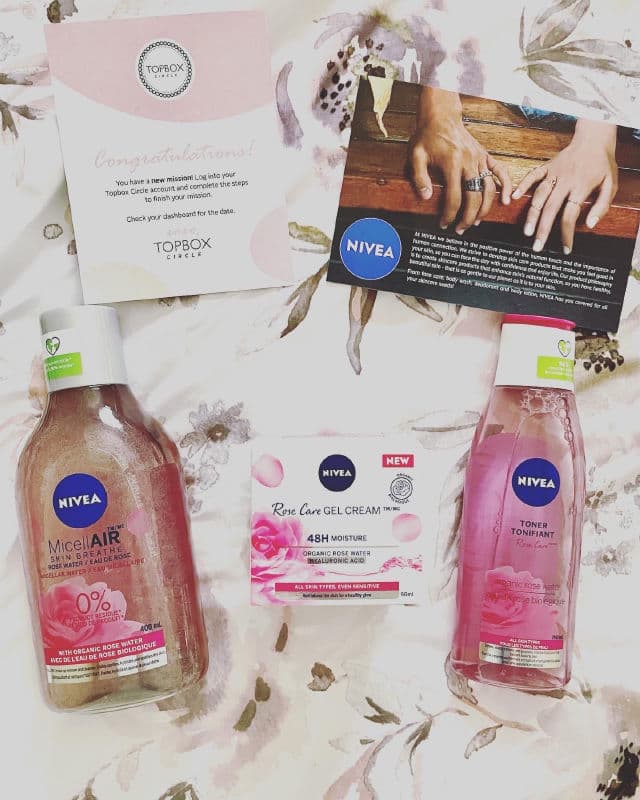 Nivea Rose Care Moisturising Gel Cream with Organic Rose Water & Hyaluronic Acid  review photo by rawreviewsca